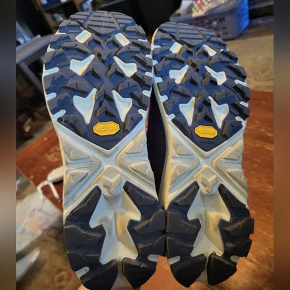 Hoka One One Trail Code GTX Wmns Size 11 B Hiking Shoes Purple Amethyst Goretex - Picture 7 of 11